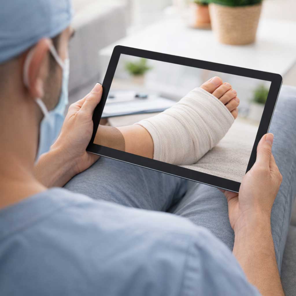 Telemedicine Podiatry Care Featr